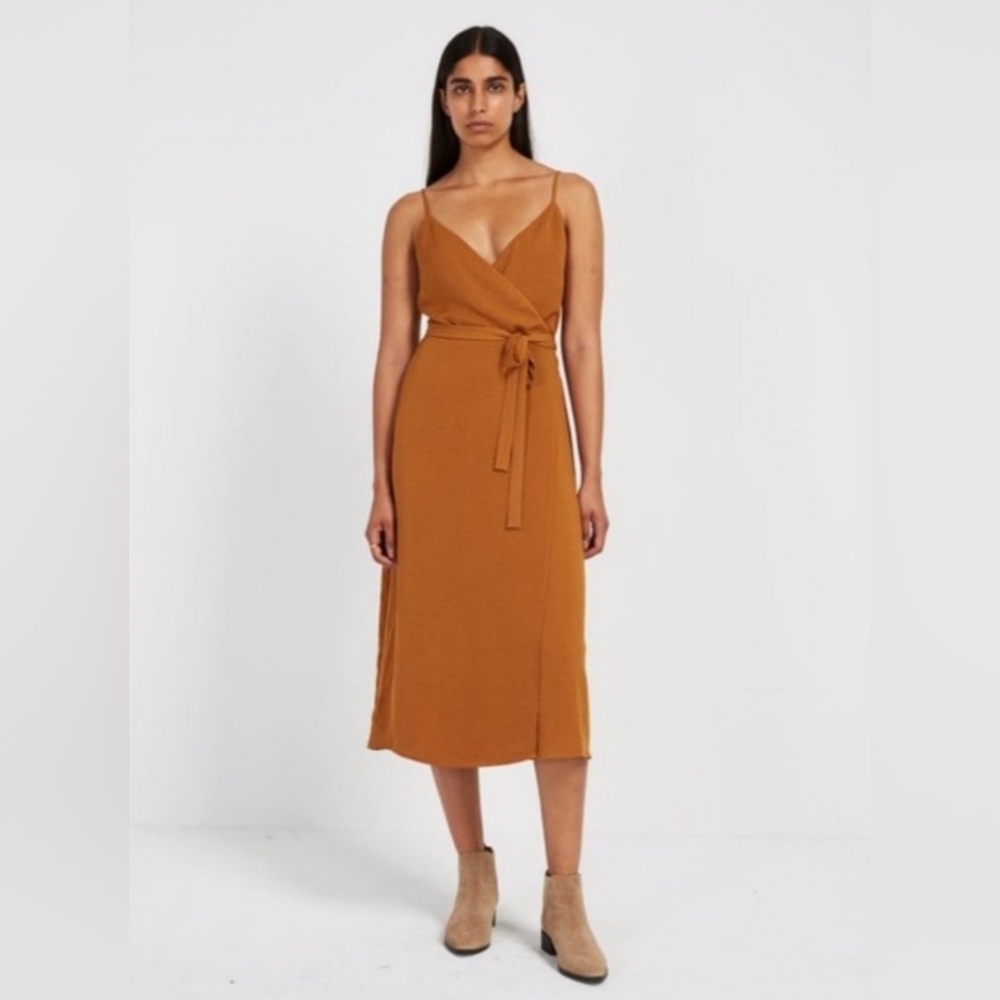 FRANK & OAK wrap dress (Medium)